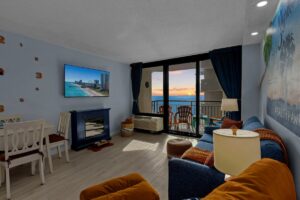Oceanfront Living Room at Patricia Grand Resort